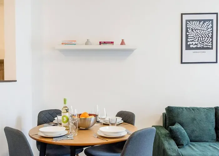 Stylish With Balcony In