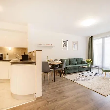 Apartment Stylish With Balcony In *